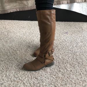 Madden girl brown riding boots